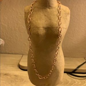 Origami Owl rose-gold chain